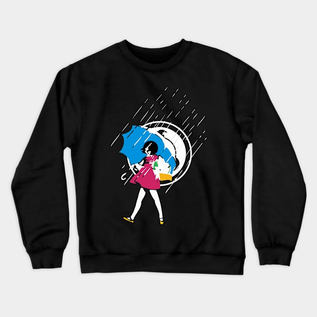 Rainy Crewneck Sweatshirt by bobyberto